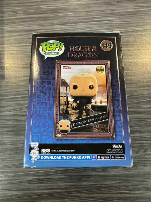 Funko POP! Digital: House of The Dragon - Daemon Targaryen (NFT 999 PCS)(Damaged Box) #149