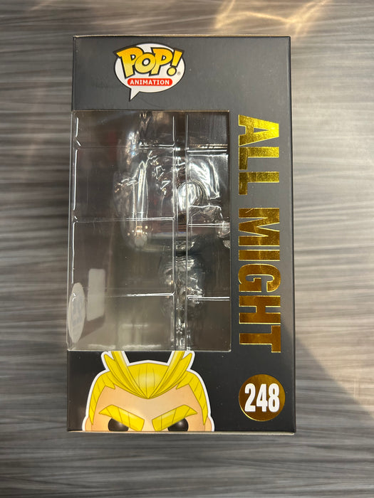 Funko POP! Animation: My Hero Academia - All Might (2019 NYCC)(Funimation)(Damaged Box) #248