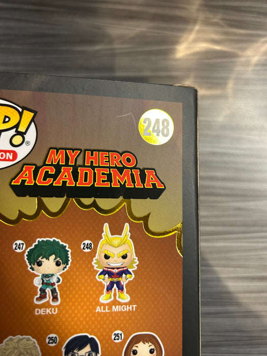 Funko POP! Animation: My Hero Academia - All Might (2019 NYCC)(Funimation)(Damaged Box) #248