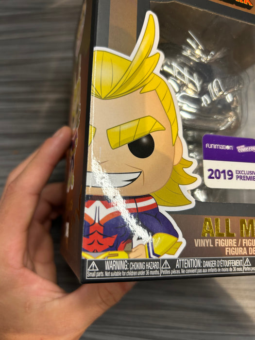 Funko POP! Animation: My Hero Academia - All Might (2019 NYCC)(Funimation)(Damaged Box) #248