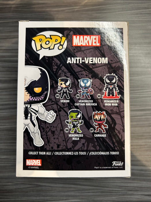 Funko POP! Marvel Venom: Anti-Venom (GiTD)(Boxlunch)(Damaged Box)[B] #401