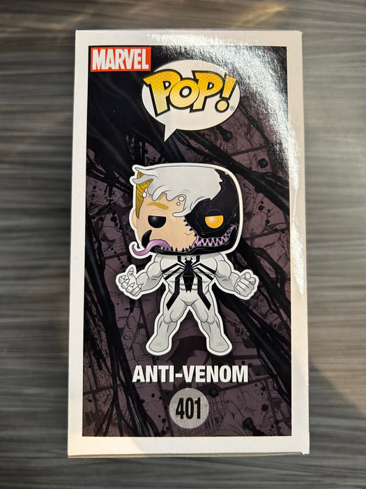 Funko POP! Marvel Venom: Anti-Venom (GiTD)(Boxlunch)(Damaged Box)[B] #401