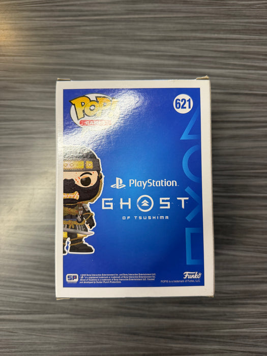 Funko POP! Games: Playstation - Jin Sakai [Bloody](GameStop)(Damaged Box*) #621
