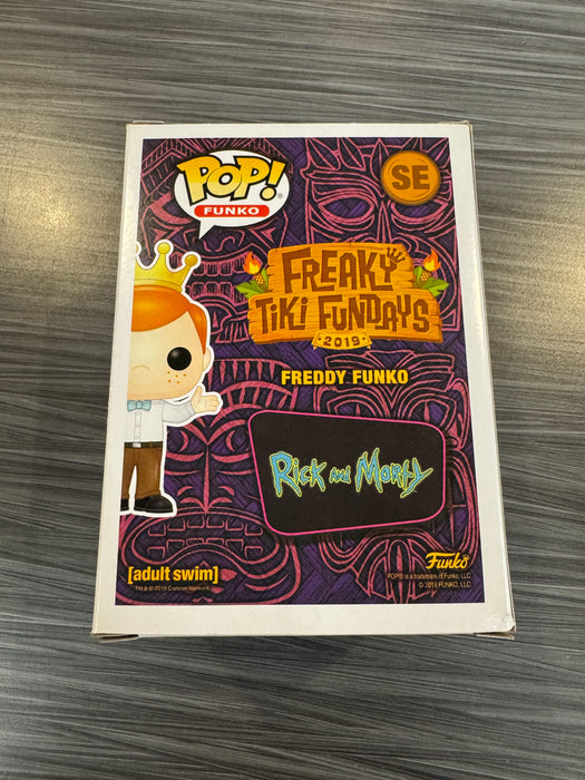 Funko POP! Freddy Funko [As Toxic Rick] (GiTD)(2019 Box of Fun)(3000 PCS)(Damaged Box) [A] #SE