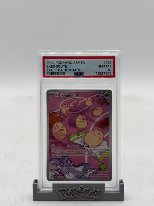 2024 POKEMON SSP EN Exeggcute #192 Illustration Rare [GEM MT PSA 10]