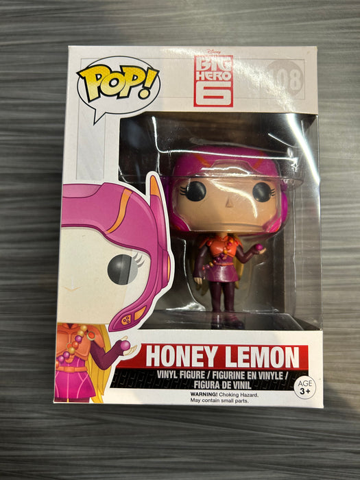 Funko POP! Big Hero 6: Honey Lemon (Damaged Box*) #108