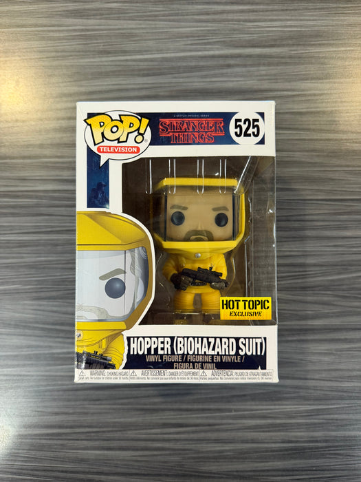 Funko POP! Television: Stranger Things- Hopper[Biohazard Suit](Hot Topic)(Damaged Box*) #525