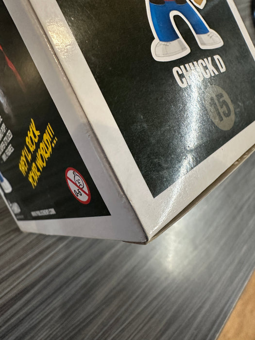 Funko POP! Rocks: Public Enemy - Chuck D (Damaged Box) #15