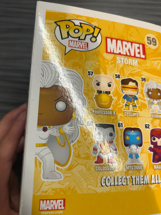 Funko POP! Marvel: Storm (GiTD) (Comikaze)(Damaged Box) #59
