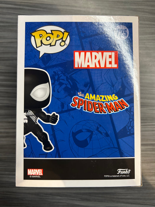 Funko POP! Marvel: Spider-Man (Symbiote Suit)(GiTD)(Funko)(Damaged Box)[B] #725