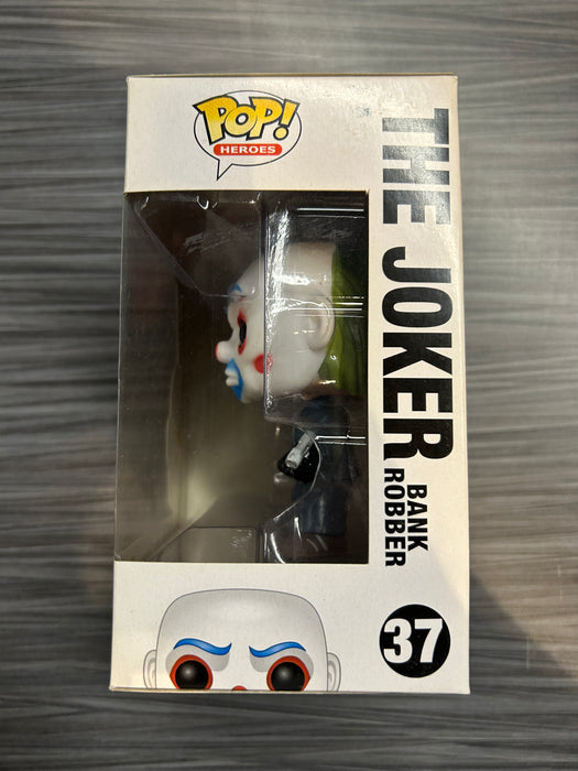 Funko POP! Heroes: The Dark Knight Trilogy - The Joker (Bank Robber)(Damaged Box)[B] #37