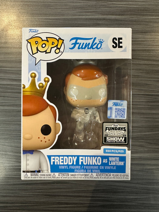 Funko POP! Funko: Freddy Funko As White Lantern (2025 Fundays Show/550 PCS)(Damaged Box) #SE