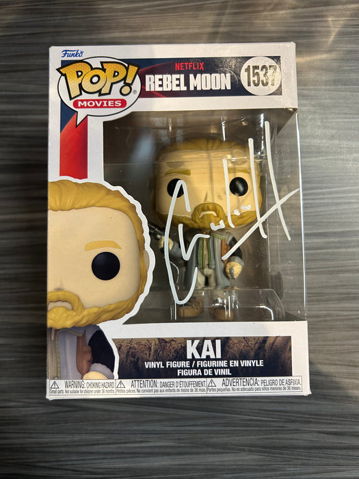 Funko POP! Movies: Rebel Moon - Kai (Signed/Charlie Hunnam/Beckett) #1537