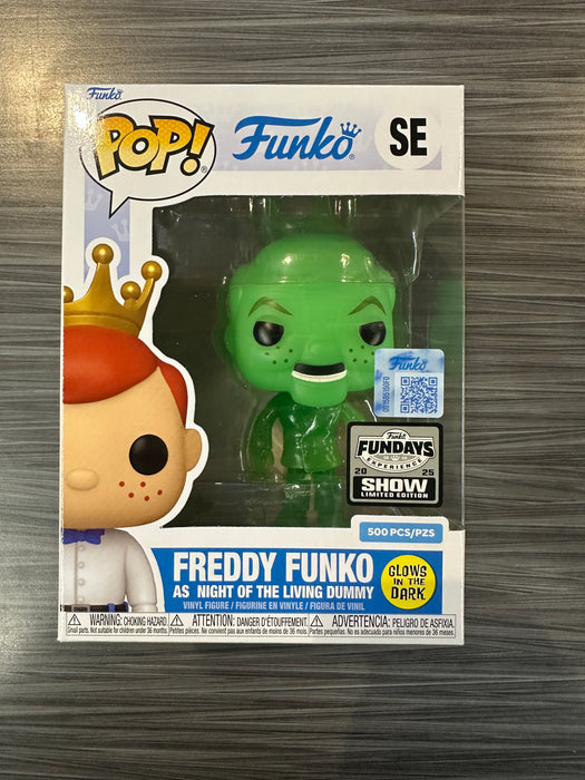 Funko POP! Funko: Freddy Funko As Night Of Living Dummy (GiTD)(2025 Fundays Show/500 PCS) #SE