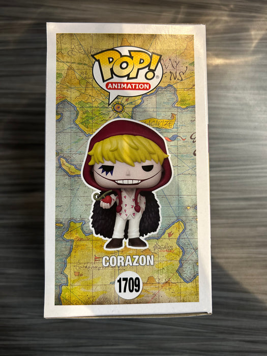 Funko POP! Animation: One Piece - Corazon (2024 Fall Convention)(Signed/Ray Chase/JSA)(Damaged Box) #1709