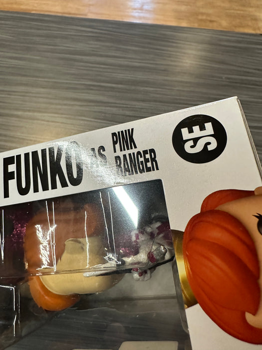 Funko POP! Funko: Franny Funko As Pink Ranger [Diamond] (2025 Fundays Show/1050 PCS)(Damaged Box) [B] #SE