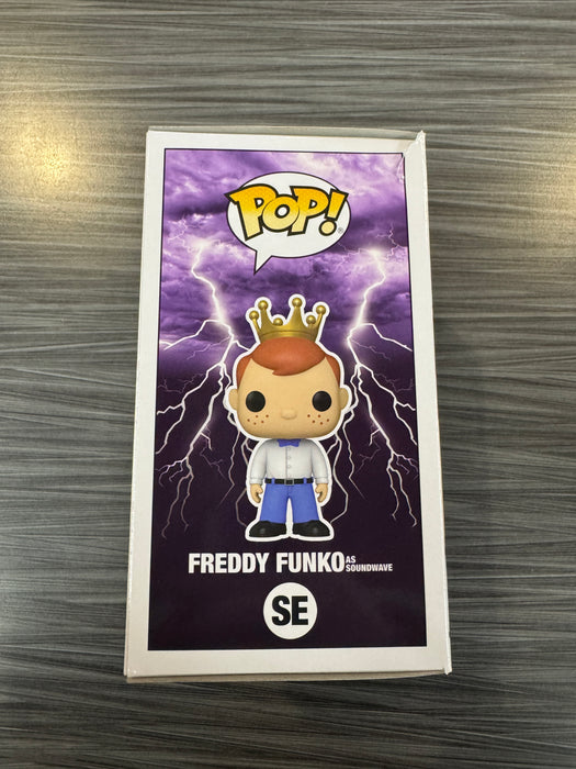 Funko POP! Heavy Metal Halloween 2023: Freddy Funko as Soundwave [Metallic](2023 Heavy Metal 500 PCS)(Damaged Box) #SE