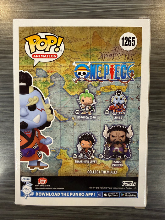 Funko POP! Animation: One Piece - Jinbe (CHASE)(Signed/Daniel Baugh/JSA) #1265