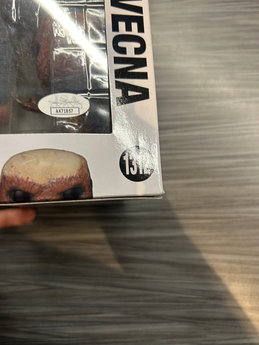 Funko POP! Television: Stranger Things - Vecna (Signed/Jamie Campbell Bower/JSA)(Damaged Box) #1312