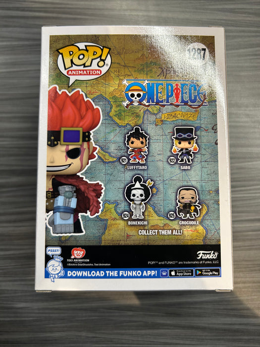 Funko POP! Animation: One Piece - Eustass Kid (2023 Wondrous Convention)(Signed/Justin Cook/JSA) #1287