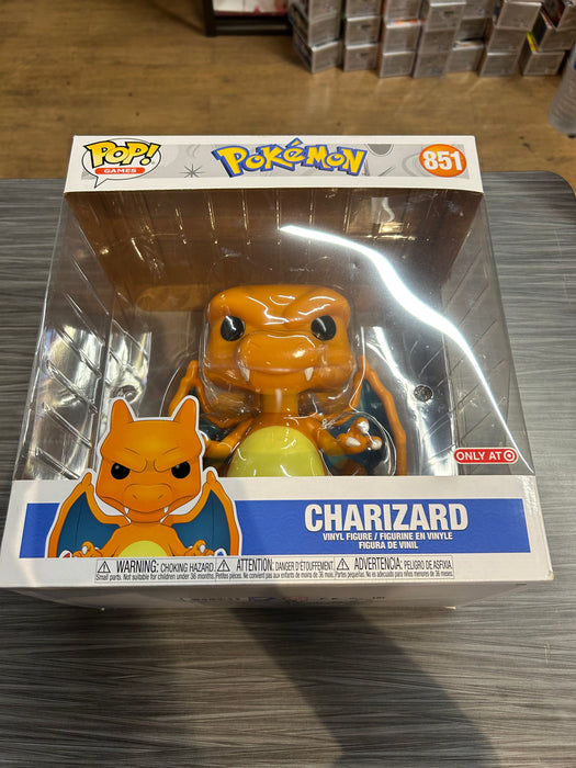 Funko POP! Games: Pokemon - Charizard [10 Inch] (Target)(Damaged Box) #851