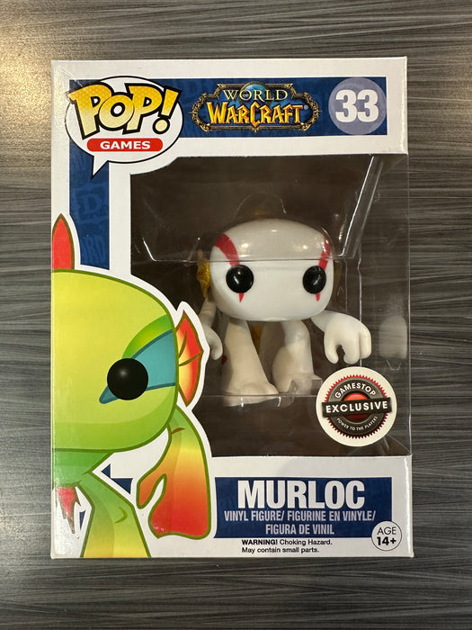 Funko POP! Games: World of Warcraft - Murloc [White] (Gamestop)(Damaged Box) #33