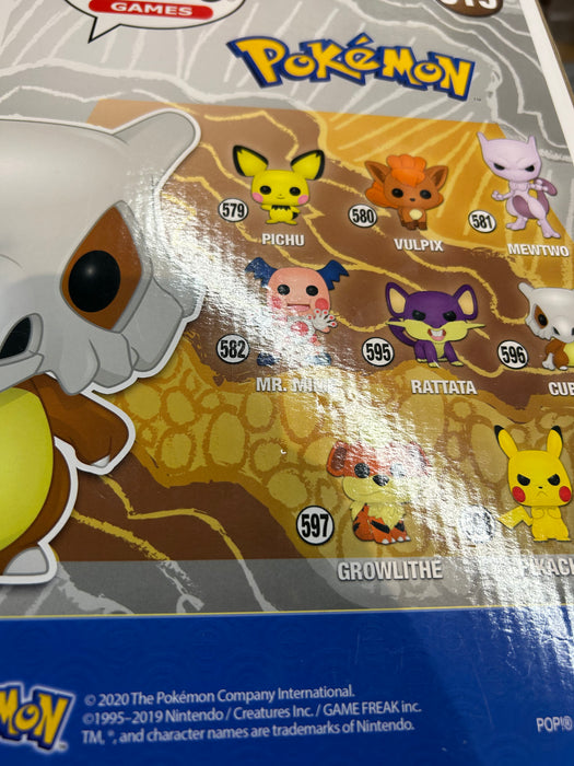 Funko POP! Games: Pokemon - Cubone (Target)(Damaged Box) #619