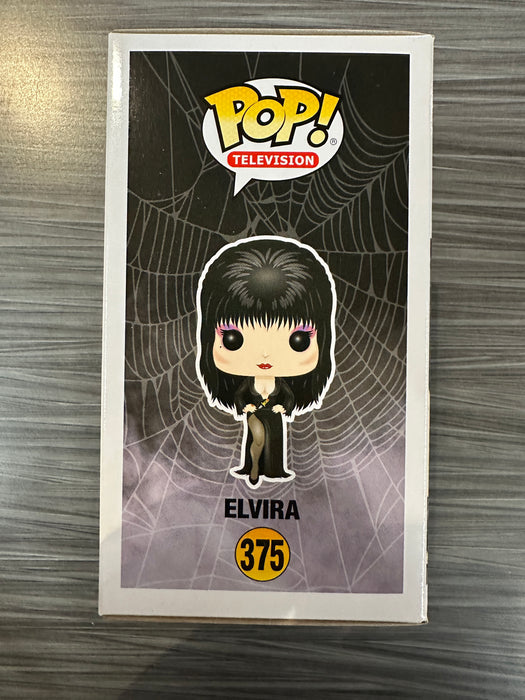 Funko POP! Television: Elvira Mistress of The Dark - Elvira (Diamond)( 2019 Queen of Halloween 2500 Pcs)(Damaged Box) #375