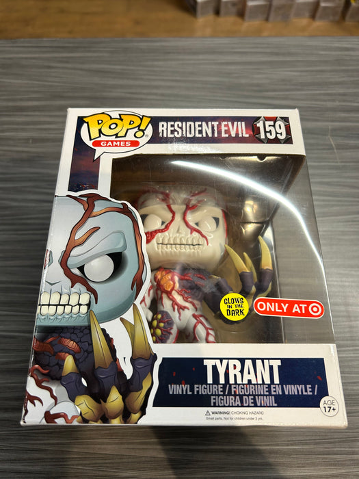 Funko POP! Games: Resident Evil - Tyrant (GiTD)(Target)(Damaged Box) #159