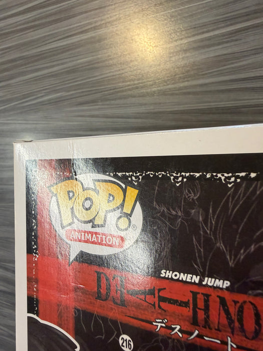 Funko POP! Animation: Death Note - L (with Cake)(Hot Topic)(Damaged Box) #219