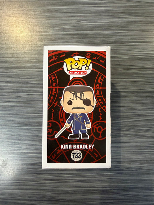 Funko POP! Animation: Fullmetal Alchemist - King Bradley (CHASE)(Hot Topic)(Damaged Box) #733