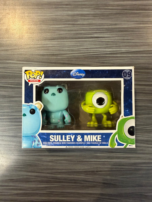 Funko POP! Minis: Disney - Sulley & Mike (Damaged Box*)[B] #09