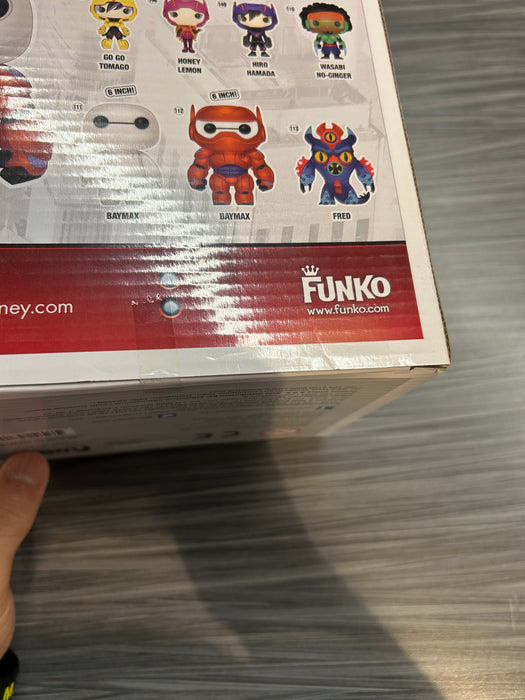 Funko POP! Big Hero 6: Baymax: Unmasked (2015 SDCC)(Damaged Box) #143
