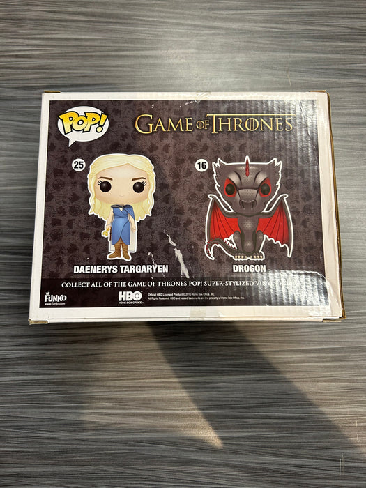 Funko POP! Game of Thrones: Daenerys & Drogon (Exclusive Limited Edition)(Damaged Box)
