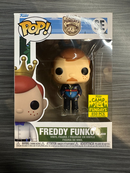 Funko POP! Camp Fundays: Freddy Funko As Ted Lasso (2023 Camp Fundays)(850PCS)(Damaged Box) #SE