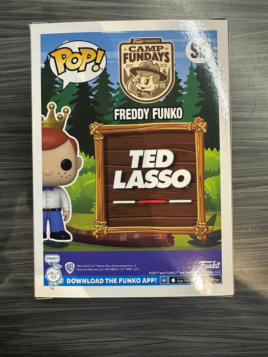 Funko POP! Camp Fundays: Freddy Funko As Ted Lasso (2023 Camp Fundays)(850PCS)(Damaged Box) #SE