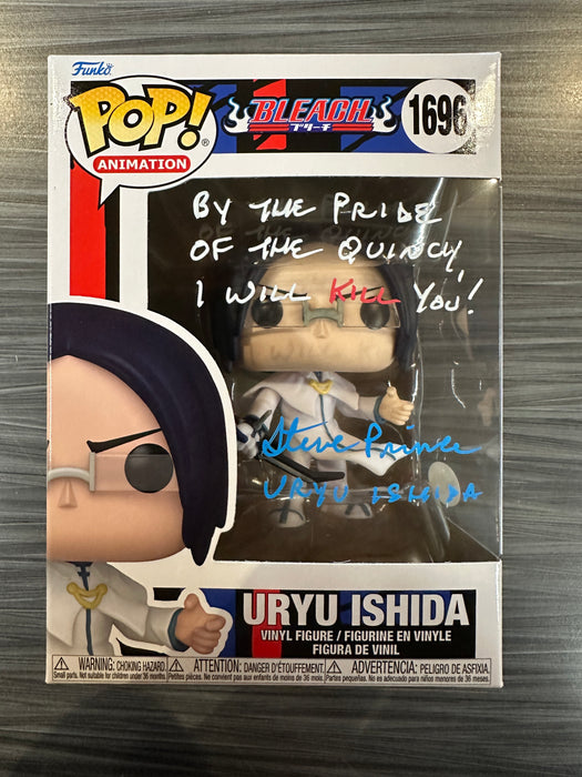 Funko POP! Animation: Bleach - Uryu Ishida (Signed/Derek Stephen Prince/JSA) #1696