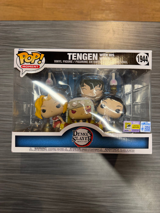 Funko POP! Animation: Moment - Demon Slayer - Tengen with His Wives (2025 SDCC)(Damaged Box) #1944