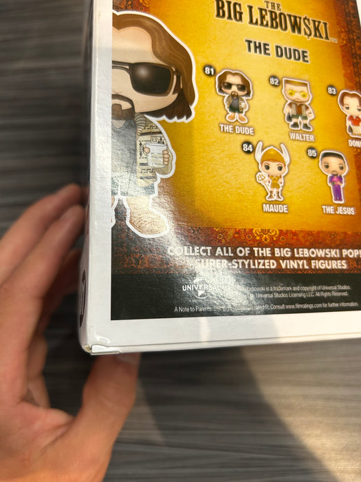 Funko POP! Movies: The Big Lebowski - The Dude (Damaged Box) #81