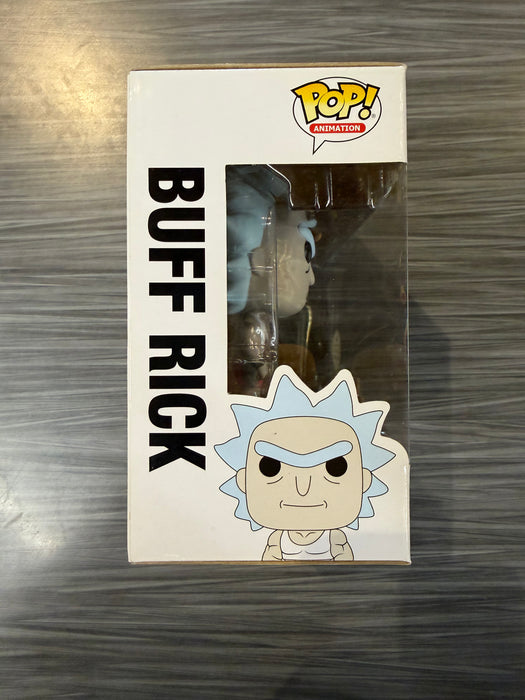 Funko POP! Animation: Rick And Morty - Buff Rick and Buff Summer 2 Pack (2017 Summer Convention)(Damaged Box)