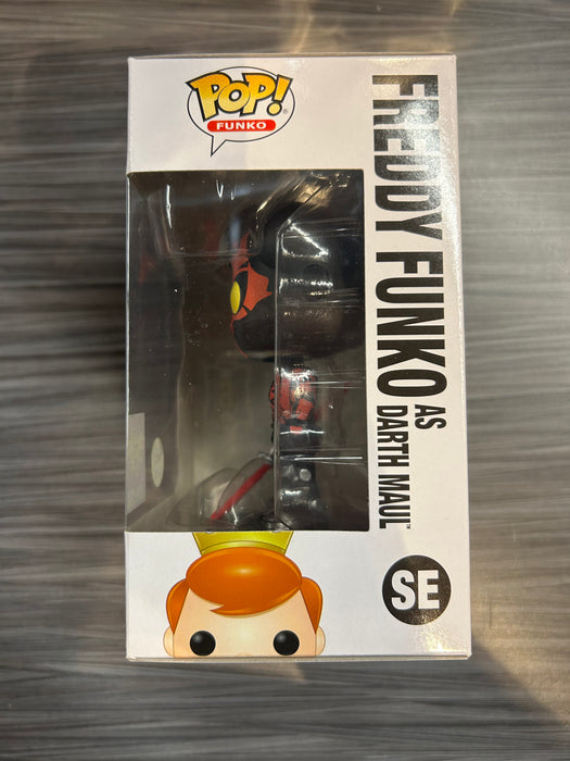 Funko POP! Funko: Freddy Funko As Darth Maul (GiTD)(Blacklight Battle)(2000 PCS)(Damaged Box)[B] #SE
