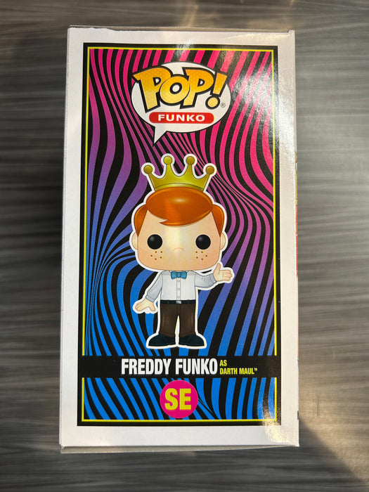 Funko POP! Funko: Freddy Funko As Darth Maul (GiTD)(Blacklight Battle)(2000 PCS)(Damaged Box)[B] #SE
