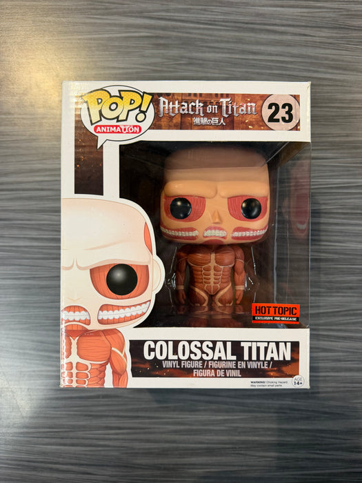 Funko POP! Animation: Attack on Titan - Colossal Titan (Hot Topic Pre-Release)(Damaged Box*) #23