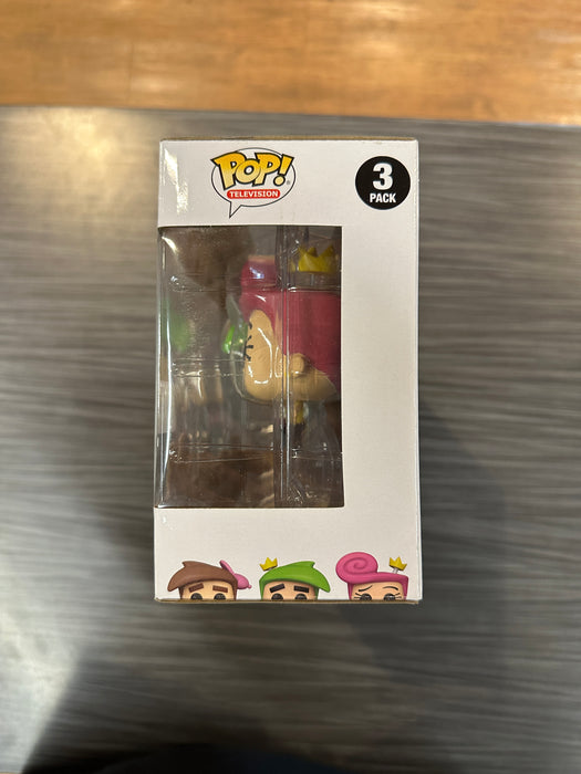 Funko POP! Television: Fairly Odd Parents - Timmy / Cosmo / Wanda (2023 SDCC)(Damaged Box) [3-Pack]