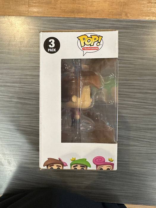 Funko POP! Television: Fairly Odd Parents - Timmy / Cosmo / Wanda (2023 SDCC)(Damaged Box) [3-Pack]