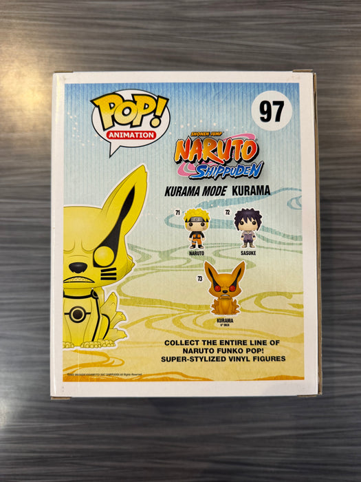 Funko POP! Animation: Naruto Shippuden - Kurama Mode Kurama [2015] (GiTD)(GameStop)(Damaged Box)[B] #97