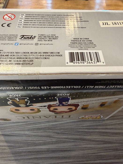 Funko POP! Movies: Titanic - Jack & Rose (Target Missing Sticker)(Damaged Box)[2 Pack]