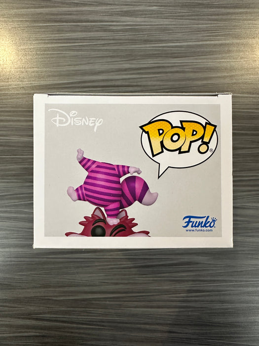 Funko POP! Disney: Alice In Wonderland - Cheshire Cat (GiTD)(Flocked)(CHASE)(Pop In A Box)(Damaged Box)[A] #1199