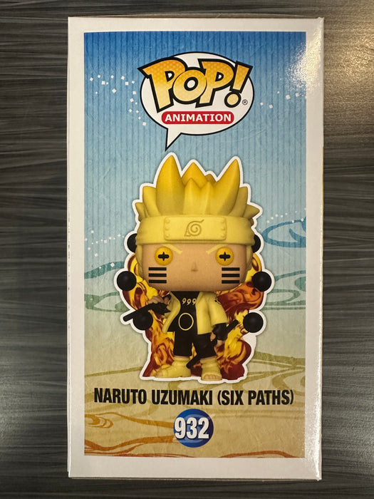 Funko POP! Animation: Naruto Shippuden - Naruto (Sixth Path Sage)(GiTD)(Specialty Series)(Signed/Maile Flanagan/JSA) [A] #932