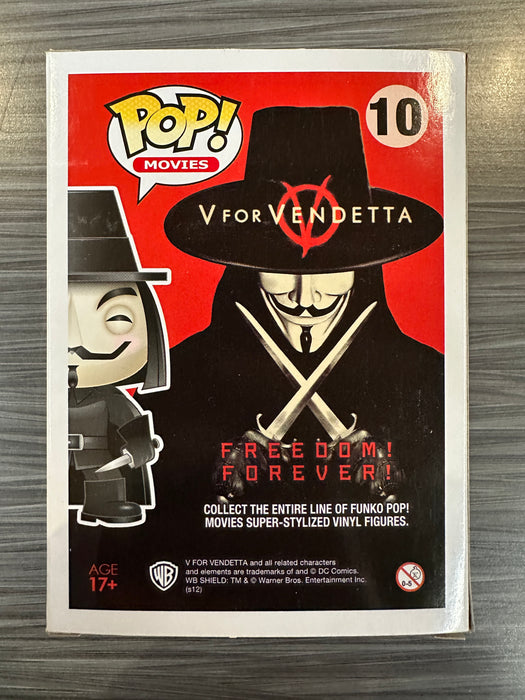 Funko POP! Movies: V For Vendetta - V For Vendetta (Damaged Box) #10